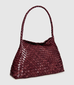 DRAGON DIFFUSION Sac Santa Maria Cuir Bordo