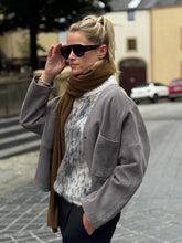 Charger l&#39;image dans la galerie, FORTE_FORTE Kimono en Daim Gris
