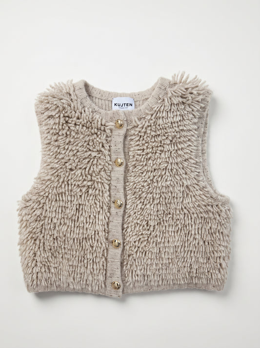 KUJTEN Cardigan Bika Beige