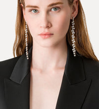 Charger l&#39;image dans la galerie, Forte_Forte Boucles d’Oreilles Cristaux Gris
