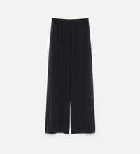 Charger l&#39;image dans la galerie, Forte_Forte Pantalon Palazzo en Satin Noir
