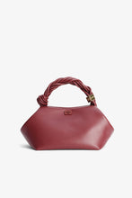 Charger l&#39;image dans la galerie, GANNI Burgundy Small Bou Bag
