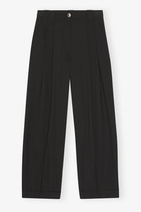 GANNI Pantalon à Pinces Noir