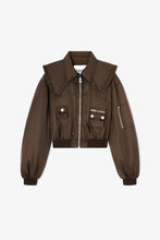 Charger l'image dans la galerie, GANNI Duchesse Nylon Bomber Jacket
