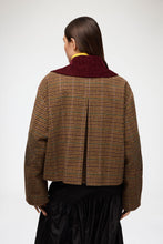 Charger l'image dans la galerie, GANNI Heavy Check Twill Short Barn Jacket - Multicolour
