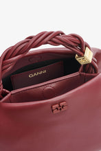 Charger l&#39;image dans la galerie, GANNI Burgundy Small Bou Bag
