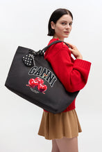 Charger l'image dans la galerie, GANNI Fourre-tout Moyen Cerise Noir
