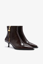 Charger l'image dans la galerie, GANNI Ana Ankle Boot Deep Vintage - Demitasse
