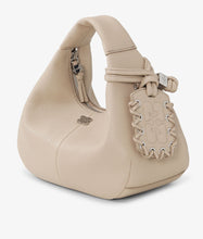 Charger l&#39;image dans la galerie, GANNI Mini Sac Hobo Gris Clair
