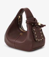 Charger l&#39;image dans la galerie, GANNI Mini Sac Hobo Marron
