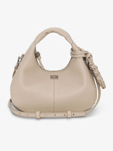 Charger l&#39;image dans la galerie, GANNI Mini Sac Hobo Gris Clair
