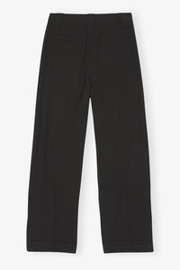 GANNI Pantalon à Pinces Noir