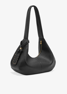 GANNI Sac Hobo Moyen Noir