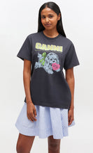 Charger l&#39;image dans la galerie, GANNI T-Shirt Noir Imprimé Chiot
