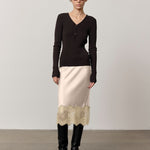 Charger l'image dans la galerie, BIRGITTE HERSKIND Herbert Skirt Creme
