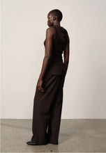 Charger l'image dans la galerie, HERSKIND Clothilde Knit Hooded Bodystoc Coffee
