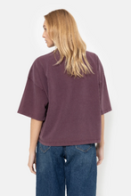 Charger l&#39;image dans la galerie, AME T-Shirt Eloise Vintage Plum

