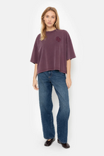 Charger l&#39;image dans la galerie, AME T-Shirt Eloise Vintage Plum
