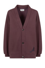 Charger l'image dans la galerie, AME Cardigan Obligation Aubergine
