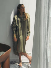 Charger l'image dans la galerie, IRO Robe Chemise en Soir Khaki Brown
