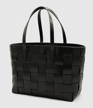 Charger l&#39;image dans la galerie, DRAGON DIFFUSION Sac en Cuir Japan Tote Black
