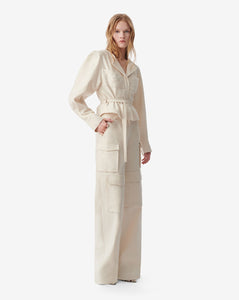 IRO Pantalon Cargo Polina Beige