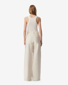 IRO Pantalon Cargo Polina Beige