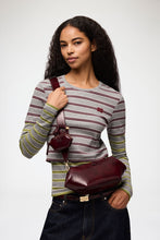 Charger l'image dans la galerie, GANNI Sac Bou East/West Deep Shine Burgundy – vue 4
