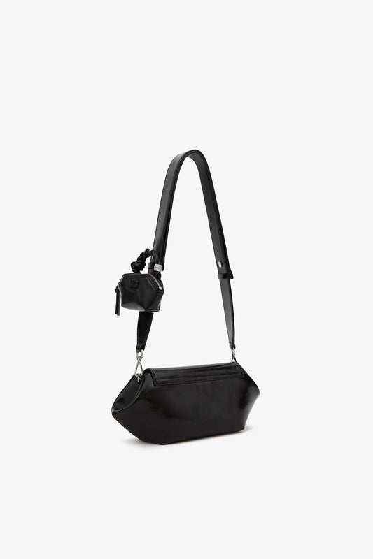 GANNI Sac Bou East/West Deep Shine Demitasse