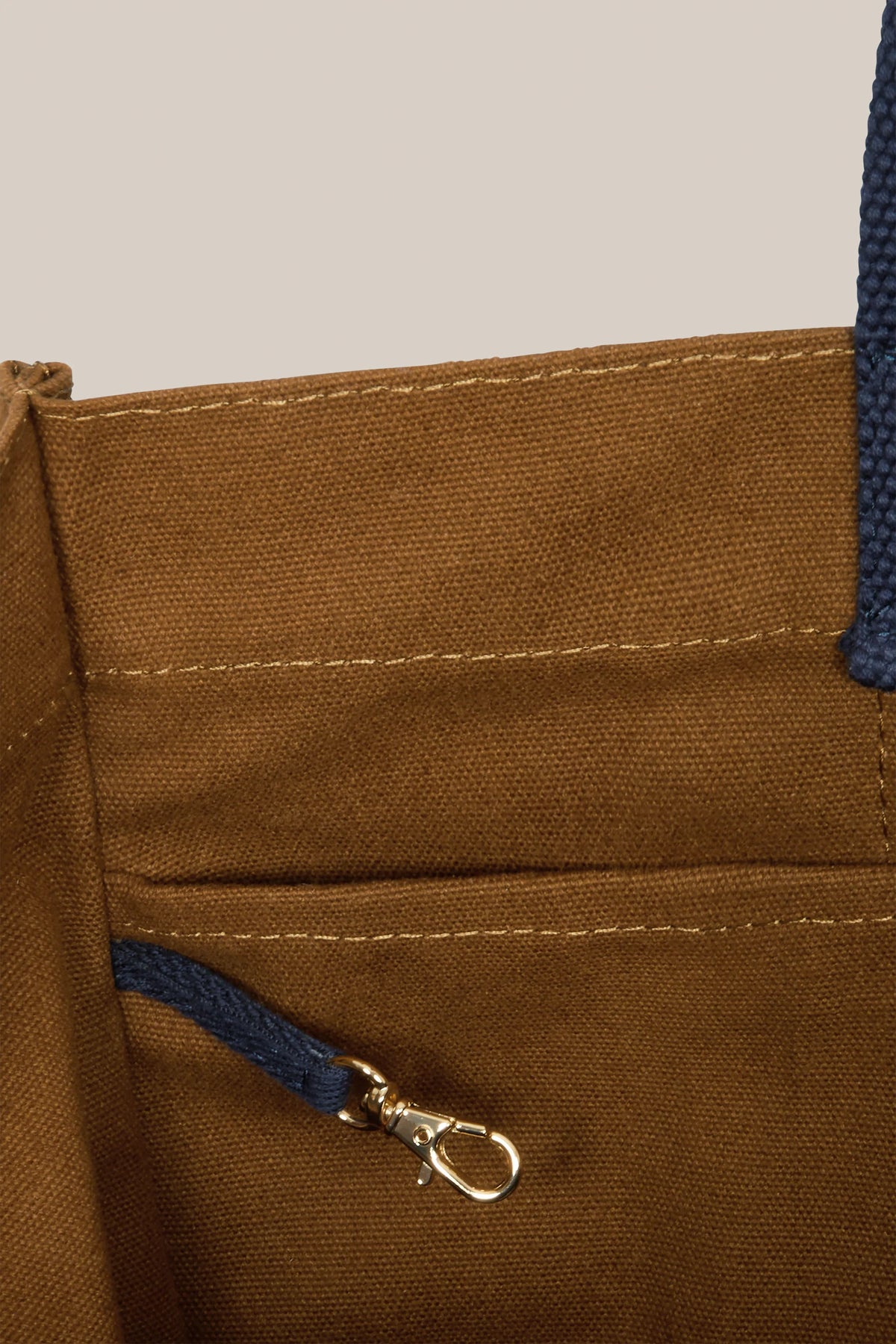 MOISMONT Sac Cabas N°46 Canvas Khaki – vue 4