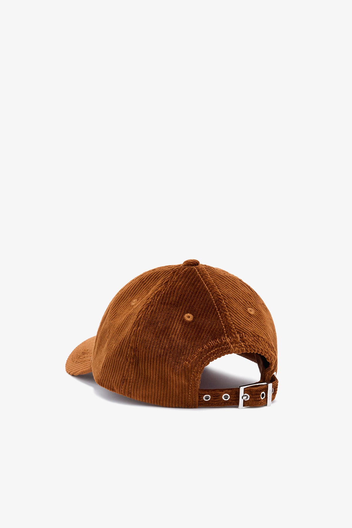 GANNI Casquette Velours Côtelé Tortoise Shell – vue 2