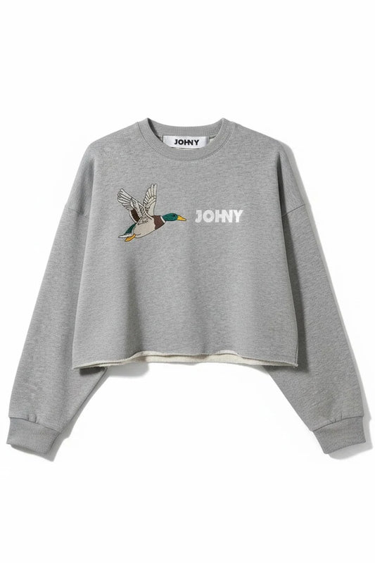 JOHNY Sweat en Jersey de Coton Derro avec Canard