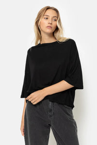 AME Klaxon Wooly T-shirt | Black