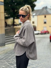 Charger l&#39;image dans la galerie, FORTE_FORTE Kimono en Daim Gris
