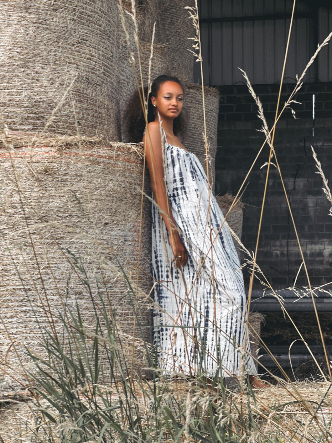 MAISON SAINT JULIEN Robe oversize Palm Beach Tie Dye Sur INITIAL K SHOP initialK