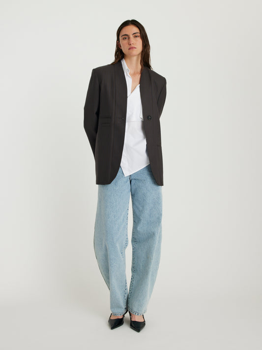 MARGAUX LONNBERG Veste Akerman Brown Stripes