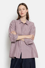 Charger l'image dans la galerie, AME Chemise Only Rayures Bordeaux

