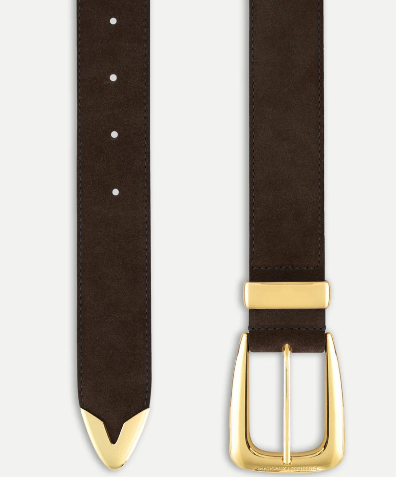 MARGAUX LONNBERG Ceinture Muse Brune