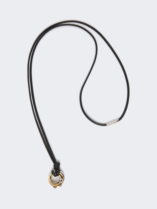 MAX MARA Collier Pendentif Palladium – vue 2