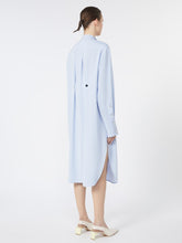Charger l&#39;image dans la galerie, MaxMara Robe Chemise avec Écharpe Ciel
