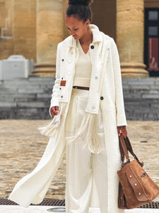 Sublime Manteau Ivoire FORTE_FORTE