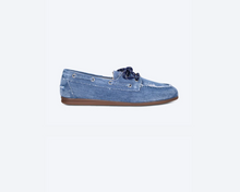 Charger l'image dans la galerie, POSA Mocassin Boat Loafer Brushed en Denim
