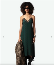 Charger l&#39;image dans la galerie, ZADIG&amp;VOLTAIRE Robe Risty Wings Soie Jacquard

