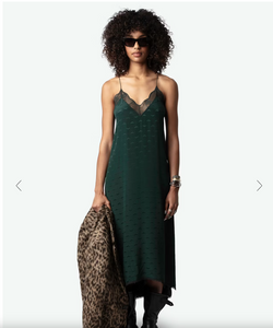 ZADIG&VOLTAIRE Robe Risty Wings Soie Jacquard