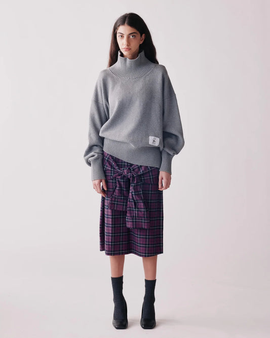 JOHNY Pull Col Roulé Joanna