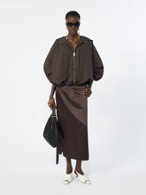 Charger l'image dans la galerie, SPORTMAX Imperméable Court Brun Foncé
