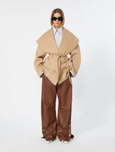 Charger l'image dans la galerie, SPORTMAX Veste en Double de Pure Laine Poil de Chameau
