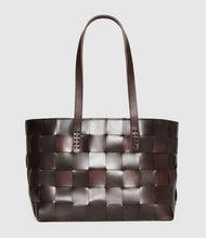 Charger l&#39;image dans la galerie, DRAGON DIFFUSION Sac en Cuir Japan Tote Brown
