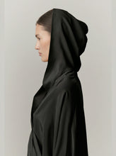 Charger l'image dans la galerie, BIRGITTE HERSKIND Sisi Silk Hooded Blouse - Black

