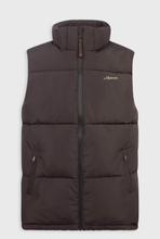 Charger l&#39;image dans la galerie, MERCER Puffer Bodywarmer Brun
